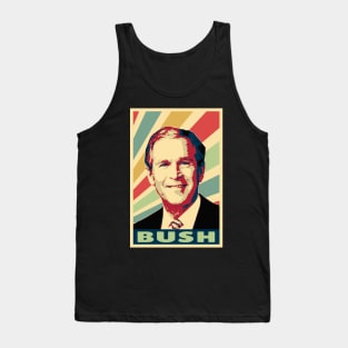 George W. Bush Vintage Colors Tank Top